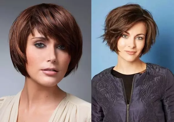 একটি rejuvenating প্রভাব সঙ্গে সুন্দর haircuts নিয়ম