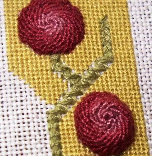 Spiral seam in embroidery: 2 master class in photo