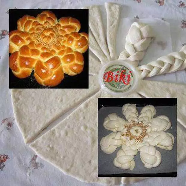 Beautiful decoration of baking