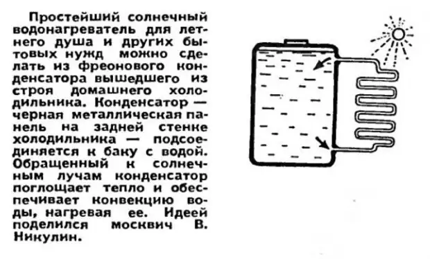 Trucchi domestici dalle riviste dell'URSS