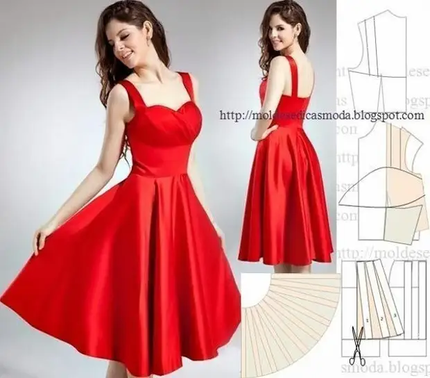 Divan izbor haljina sa jednostavnim uzorcima