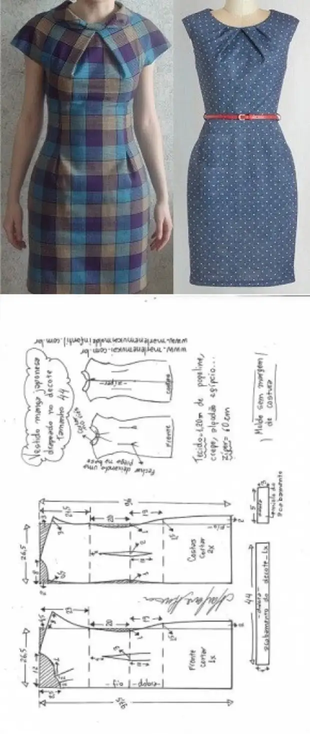 Wunderbare Auswahl an Kleidern mit einfachen Mustern