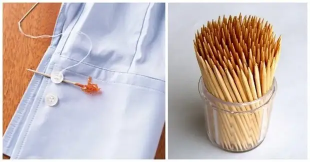 9 kapaki-pakinabang na mga bagay na maaaring gawin gamit ang maginoo toothpicks