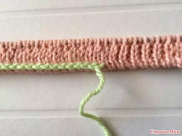 Labar tal-knitting elastiċi mhux issikkar tarf