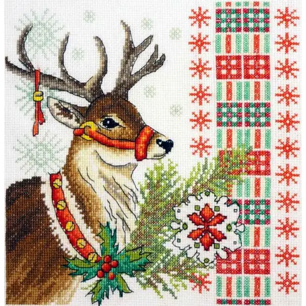 Délicieux Derifs du Nouvel An: Belles idées de broderie festive