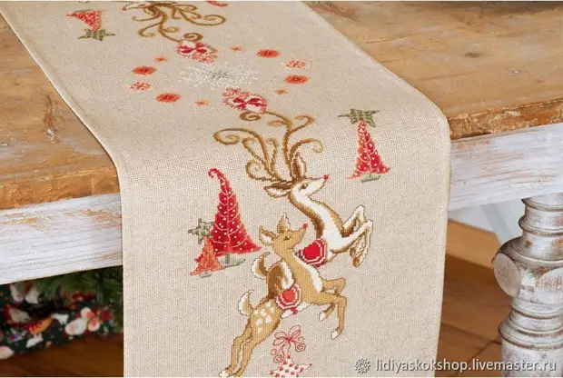 Délicieux Derifs du Nouvel An: Belles idées de broderie festive