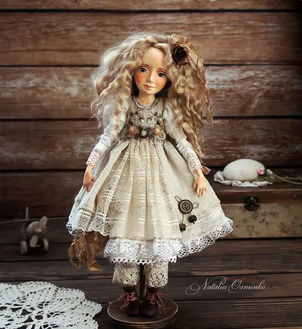 Katyusha Vintage、人形、自家製、自分でやる、やる、手作り