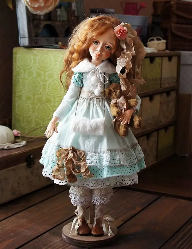 Tosya Vintage、人形、自家製、自分でやりなさい、それを自分でやりなさい、手作り