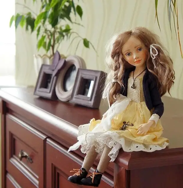 Arina Vintage、人形、自家製、自分でやりなさい、それを自分でやりなさい、手作り