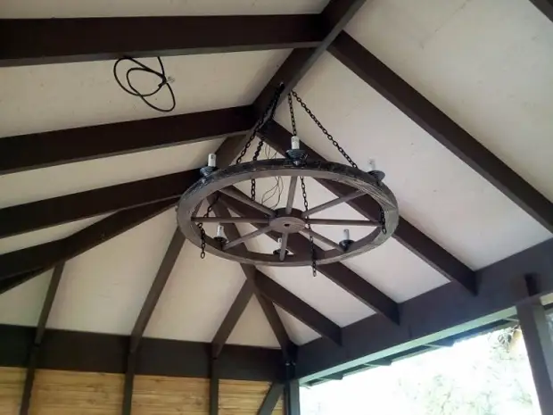 Chandelier mu gazebo