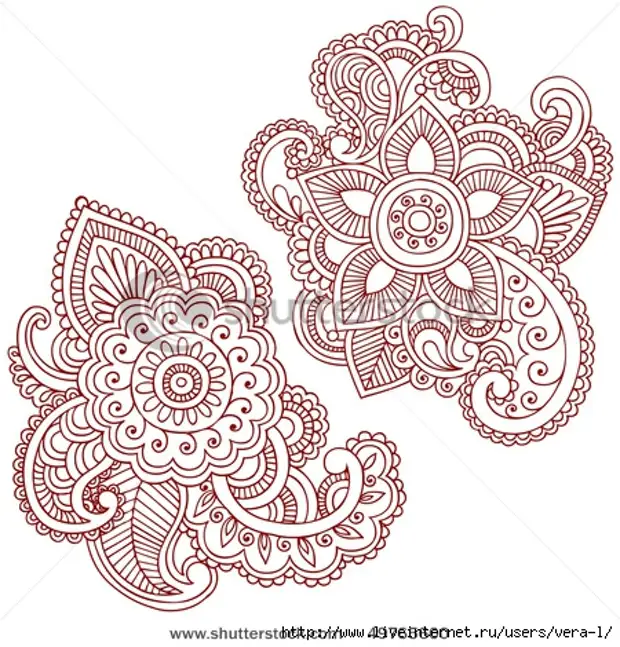 97673460_73835528_stockvectorhanddrawnabstracthennamehndipaisleydoodlevectoriflustrationdesignevectorillustrationdesignelements49765600 (450x470, 226kb)