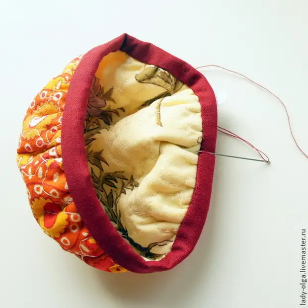 It can everyone! We sew a round baskets - quickly, easy, convenient