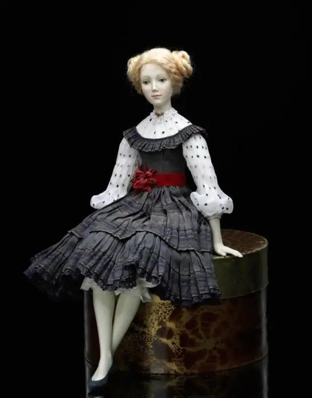 Käsintehdyt porcelain-nukkeja Alexandra Kukinova