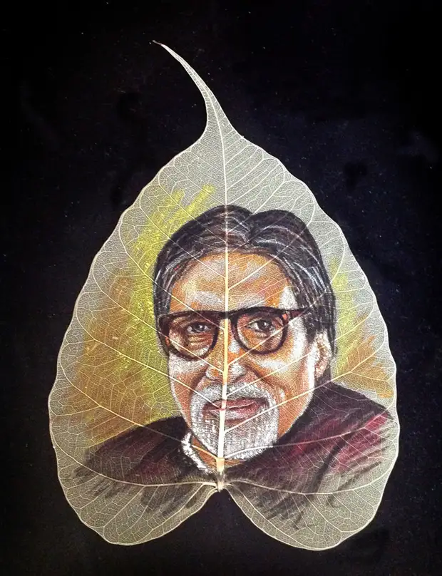 Amitabh Bachchan Art, pentraĵoj, folioj, artisto