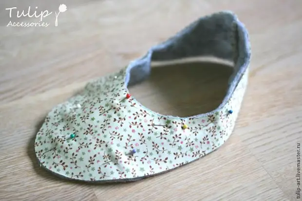 Hoe kinne jo alles fan rjochthoeken naaie. Wy naaie slippers - Ballet Shoes foar Thús