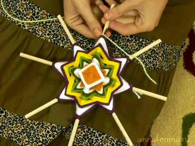 Mandala weaving: Master Klass