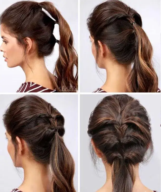 Hairstyle në 5 minuta, hairstyles thjeshtë, hairstyles femra, hairstyles për flokët e gjatë