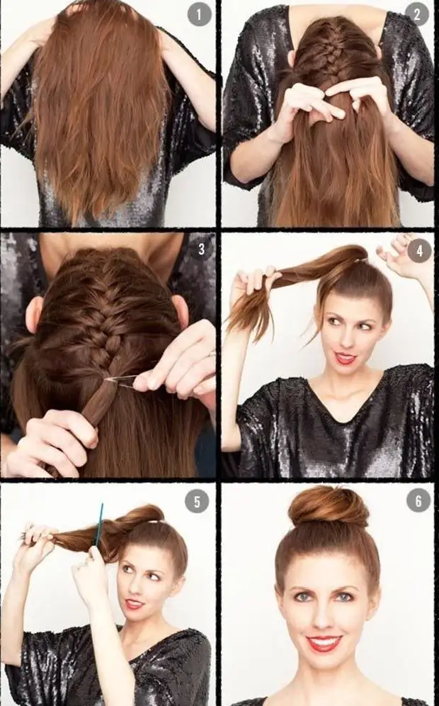 Hairstyle në 5 minuta, hairstyles thjeshtë, hairstyles femra, hairstyles për flokët e gjatë