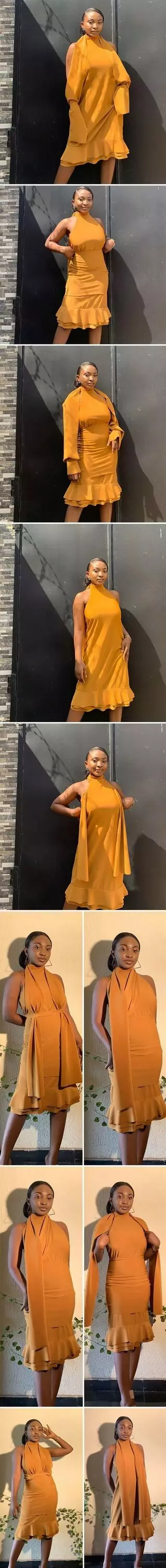Ingenious transformer dresses from Oyinda Akinfenva