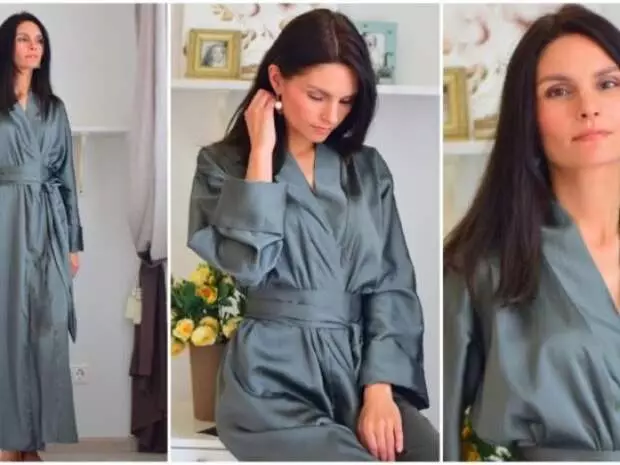 How to sew a robe with smell with your own hands with a pattern and without patterns for different sizes: detailed instructions, photos, video