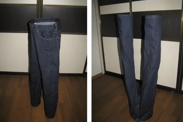 Handgemaakte jeans