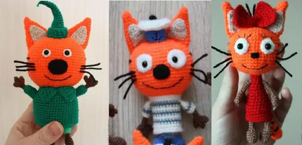 Amigurumi pikeun pamula. Crochet kaulinan sareng skéma sareng déskripsi damel