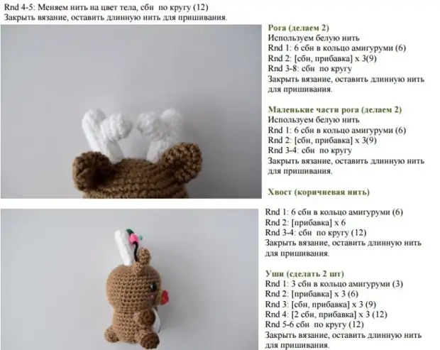 Amigurumi za početnike. Kukičane igračke s shemama i opisima rada