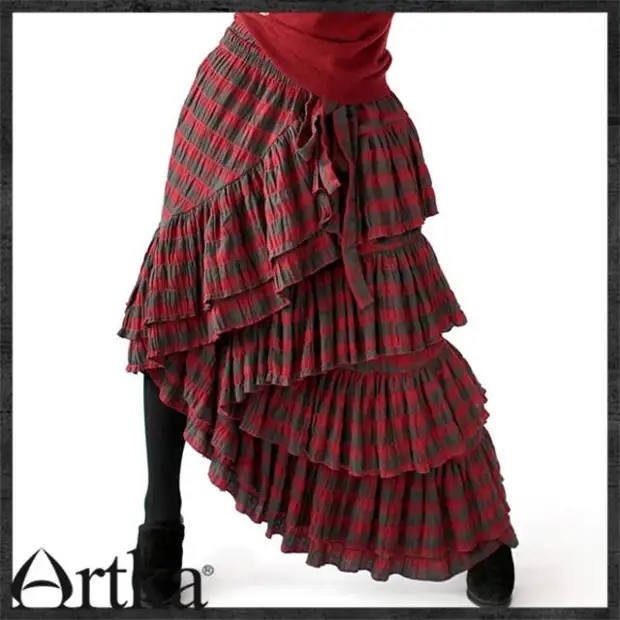 Bocho skirt საკუთარი ხელებით