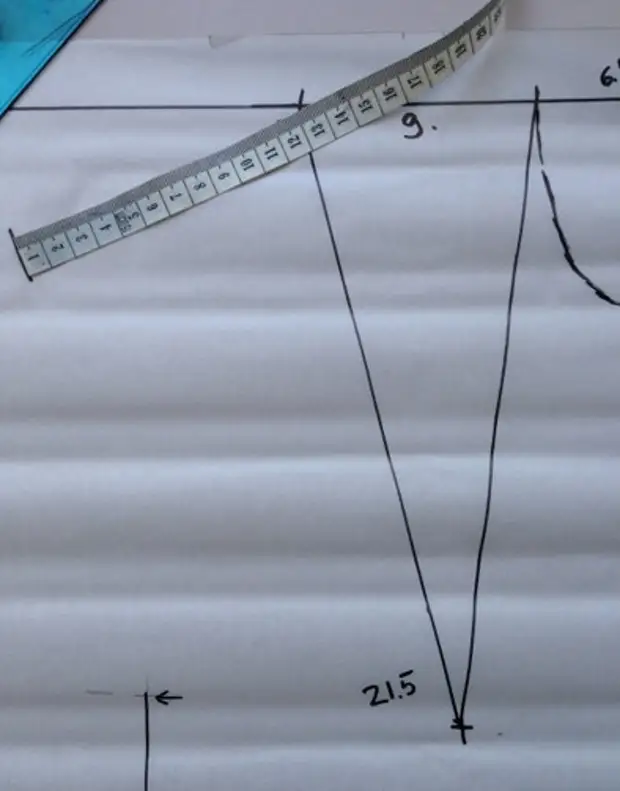 Le motif parfait est vos propres mains - sans calcul et formules. La robe va s'asseoir parfaitement!