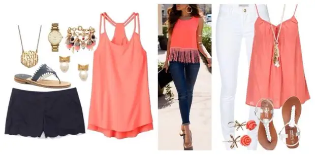 Coral Tops.