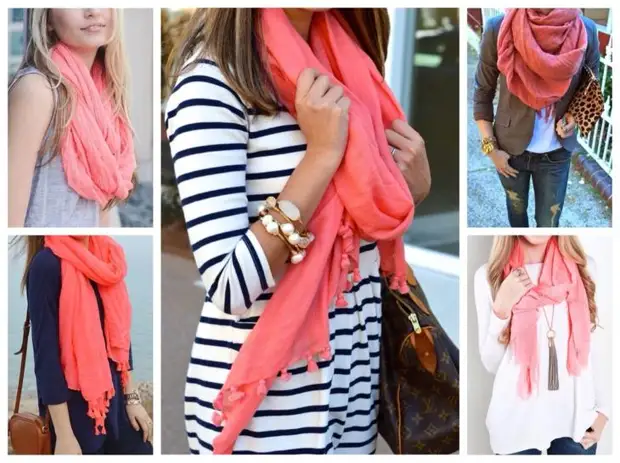 Scarves at coral scarves.