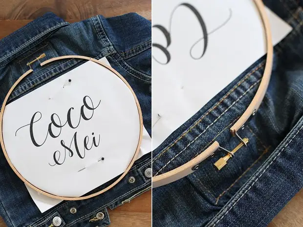 Dekorere en jeans jakke broderi: Master klasse og 33 ideer for inspirasjon