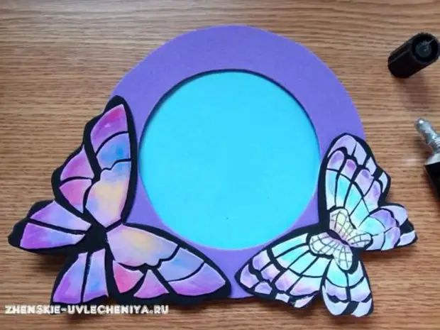 裝飾照片框架蝴蝶