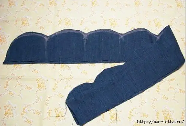 Denim alahas sa kanilang sariling mga kamay