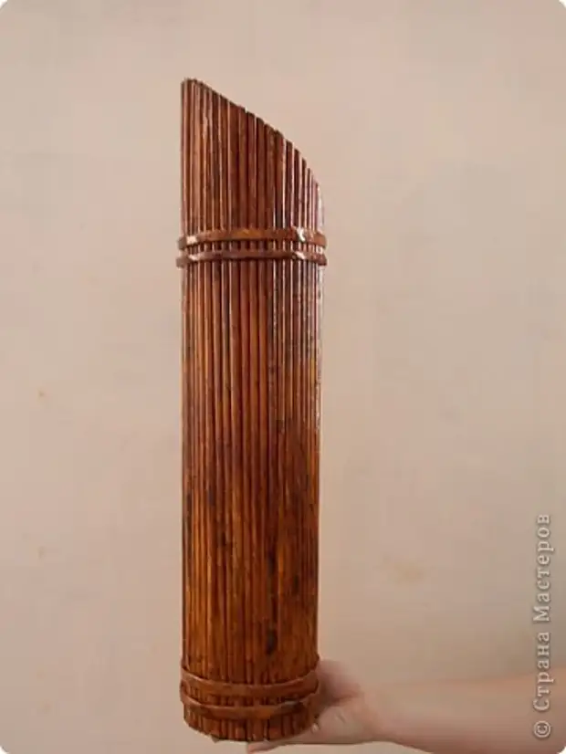 Master Class Crafts Product Products Paper Dubes Paper செய்தித்தாள் Photo 1 இலிருந்து Bamboo Vase