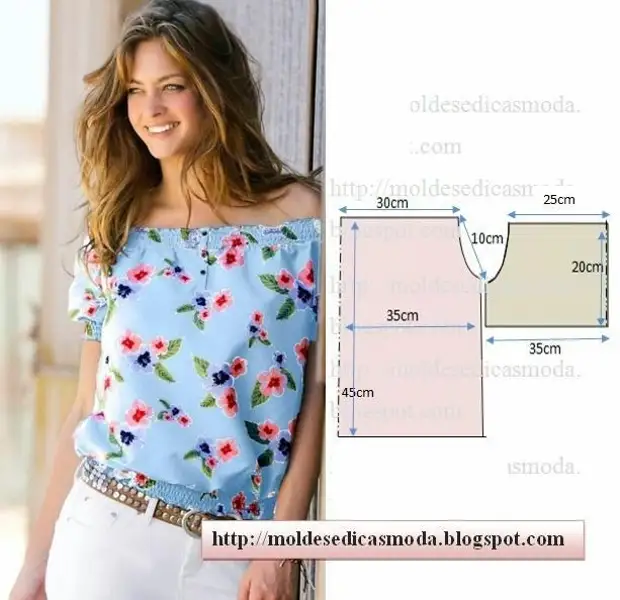Лето блузи, блузи, маици - голема селекција, шиење и намалување