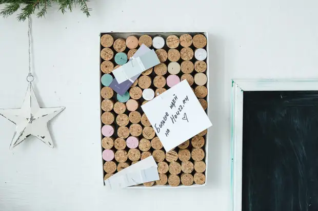 Do it yourself: Kif tagħmel chalkboard għan-noti mill-plaggs għall-inbid