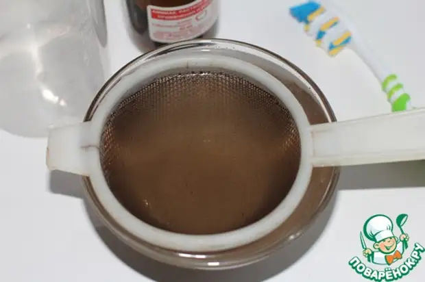 How to clean metal stripes and sieves