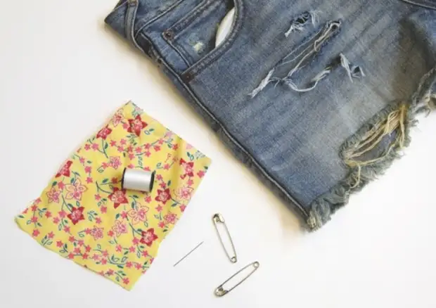 Lav fra almindelige denim shorts fashionable: 8 master klasser