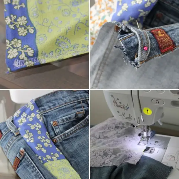 Make from ordinary denim shorts fashionable: 8 master classes