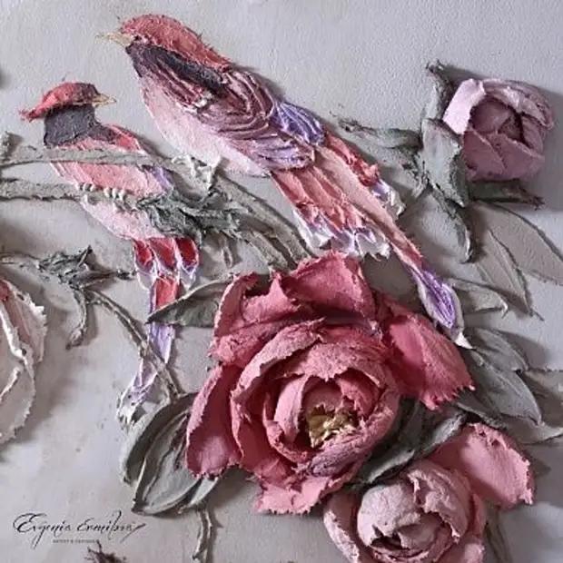 Cvijeće iz dekorativnog gipsa - šarmantni dekor koji želite ponoviti