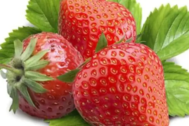 ¡Por eso no tire las colas de las fresas! Descubrido por casualidad y muy contento.