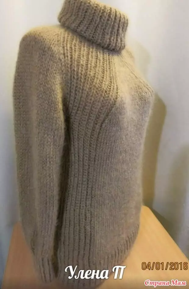 "Lazy" Raglan - a way to knitting