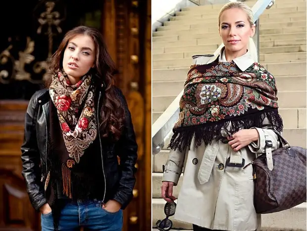 Scarves, pantiness, shawls. A na-ejikarị ụzọ dị mma