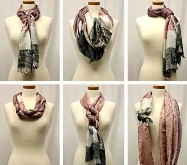 Scarves, pantiness, shawls. A na-ejikarị ụzọ dị mma