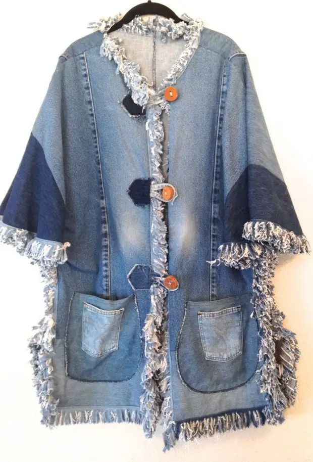 Vintage denim jakke.