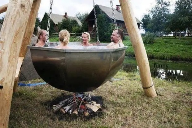 20 dacha pools en zomerzielen met hun eigen handen fabrieksideeën, zwembad, huisje, douche, schoonheid, zomer, doe het zelf