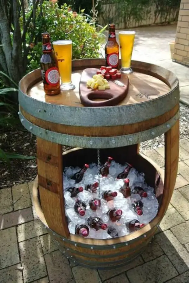 14 ideas for the transformation of old barrels that can be realized at home