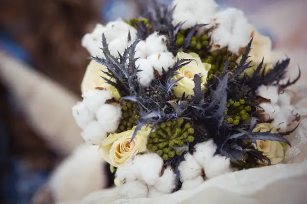 Bouquet sezon livè ak Nwèl konpozisyon. Klas mèt