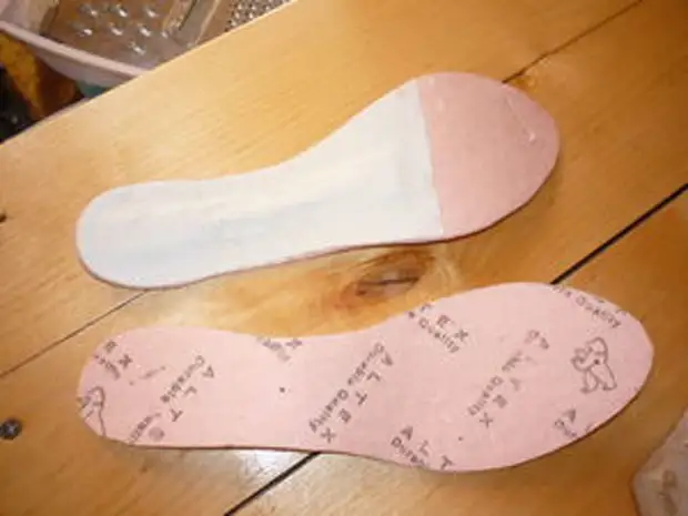 اپنے ہاتھوں سے ایک supinator کے ساتھ "عزیز insoles" بنانے کے لئے کس طرح